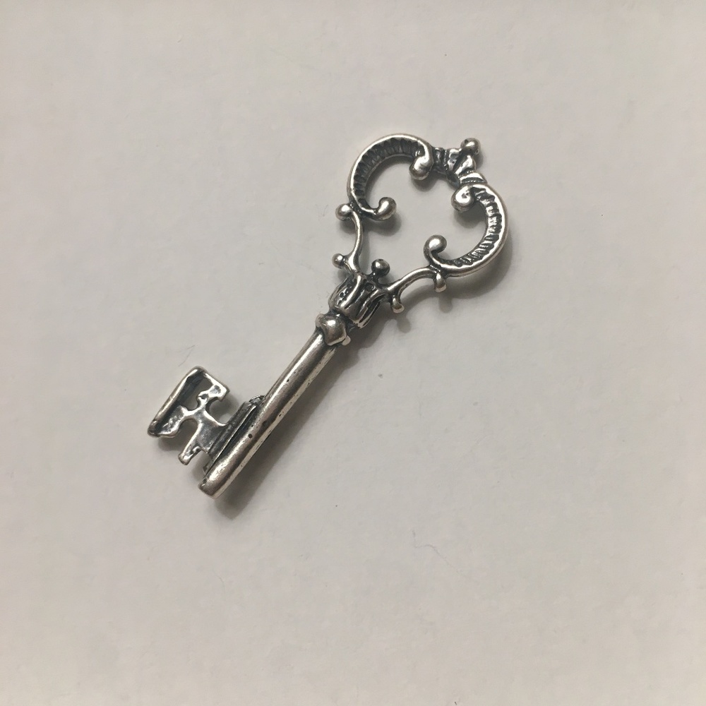 Sterling Silver Key Pendant